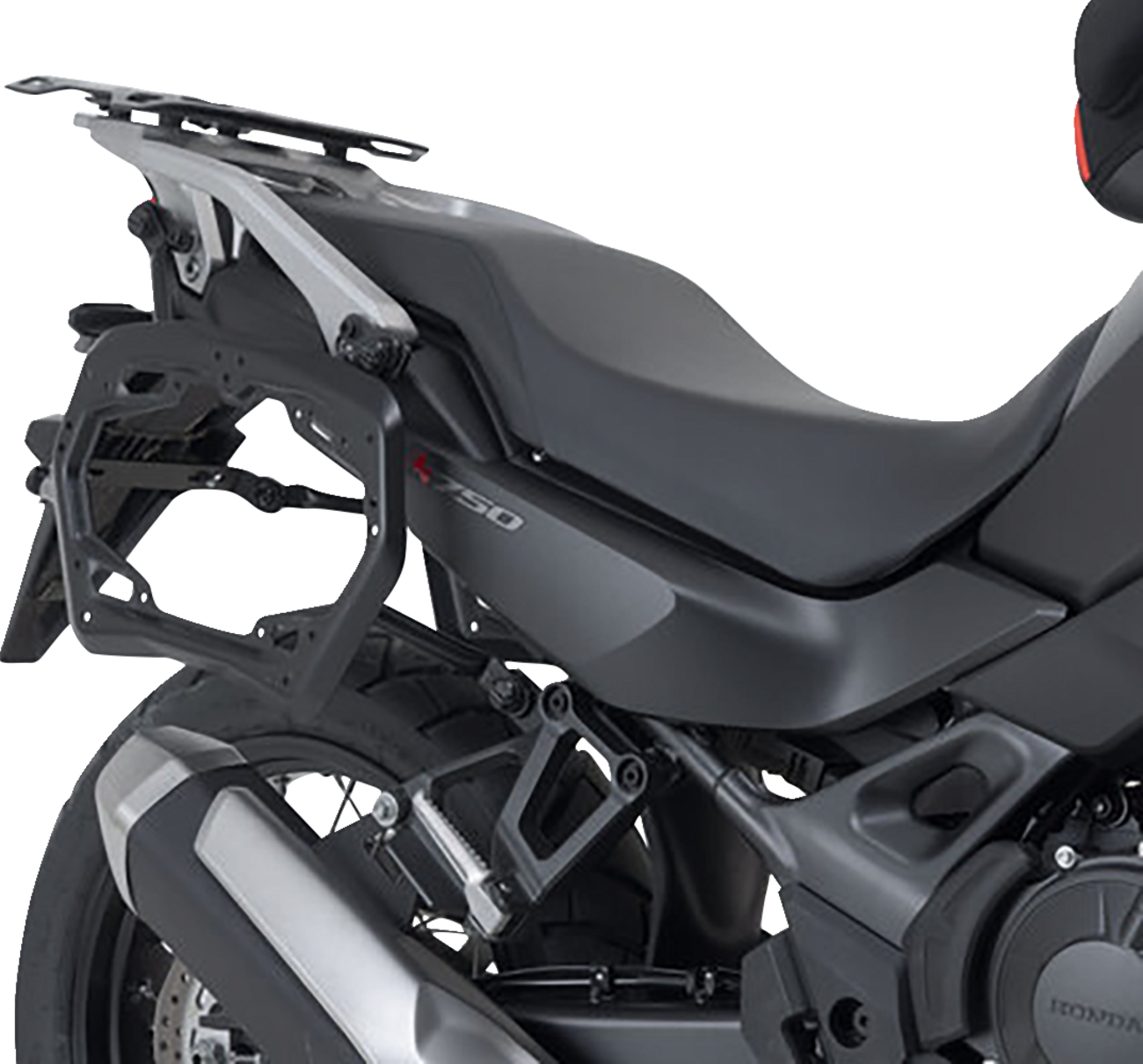 SW-MOTECH TRAX ADV Aluminum Case System - Black - Honda XL750R Transalp '24 KFT.01.070.70100/B