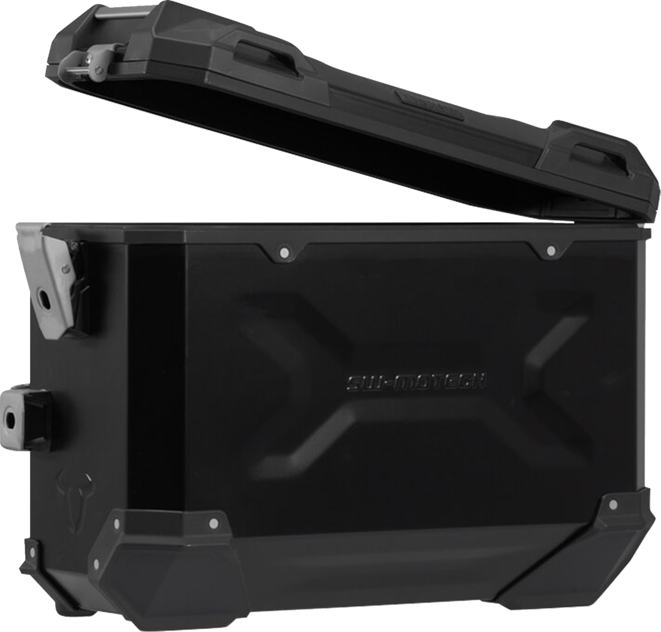 SW-MOTECH TRAX ADV Aluminum Case System - Black - Honda NC750 X '20-'24 KFT.01.841.70100/B