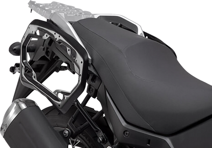 SW-MOTECH TRAX ADV Aluminum Case System - Black - Suzuki V-Strom 650 '16-'24 KFT.05.876.70101/B