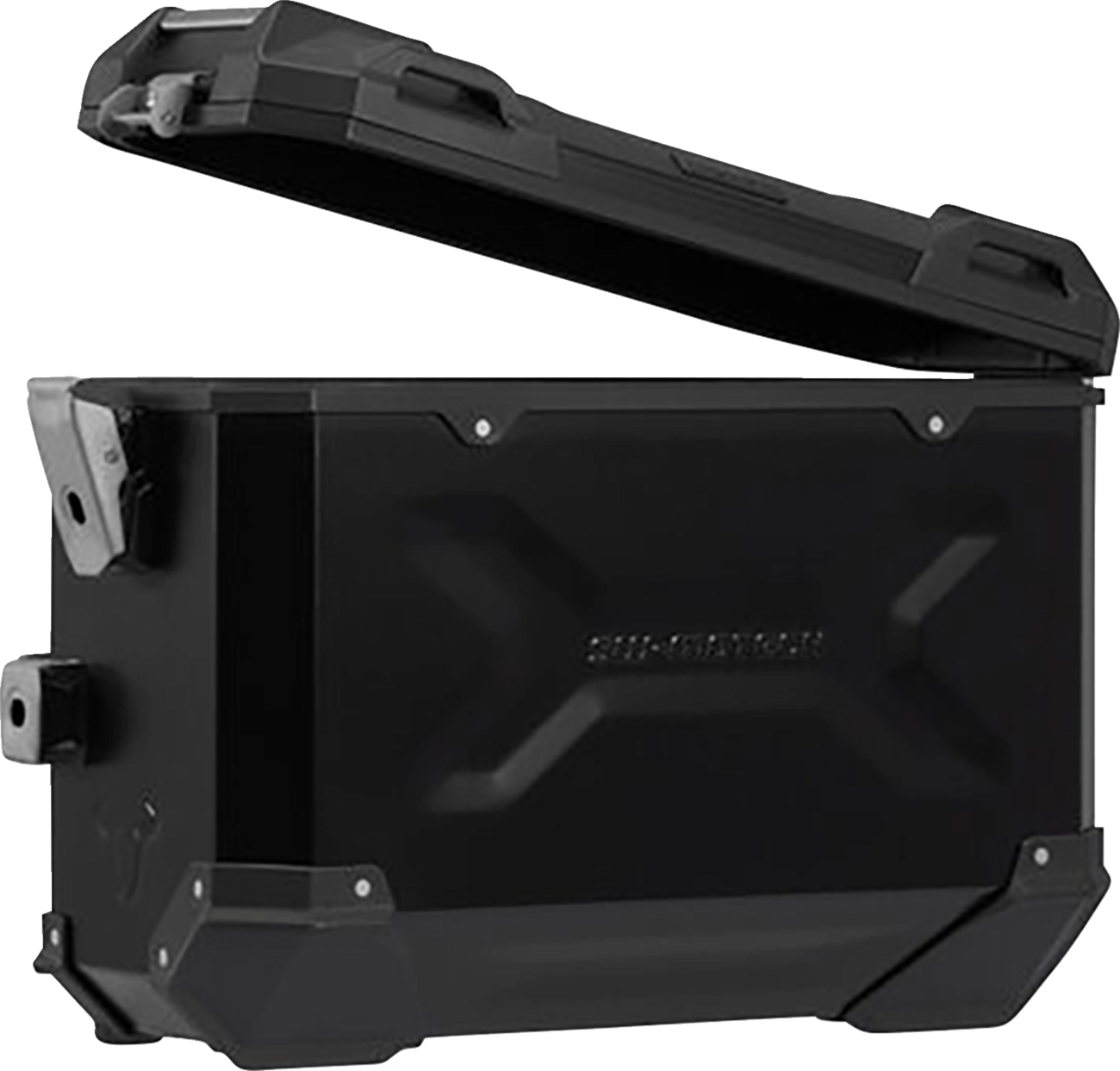 SW-MOTECH TRAX ADV Aluminum Case System - Black - Suzuki V-Strom 650 '16-'24 KFT.05.876.70101/B