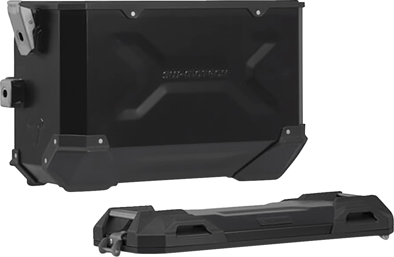 SW-MOTECH TRAX ADV Aluminum Case System - Black - Ducati Multistrada 950/1200/1260/V2 '15-'24 KFT.22.114.70102/B