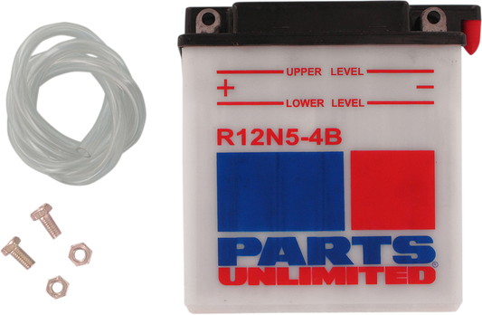PARTS UNLIMITED Conventional Battery 12N5-4B