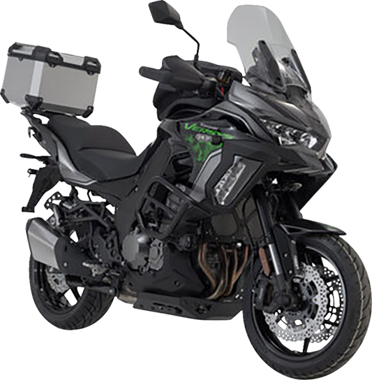 SW-MOTECH TRAX ADV Top Case System - Silver - Kawasaki Versys 1000 '20-'23 GPT.08.368.70000/S
