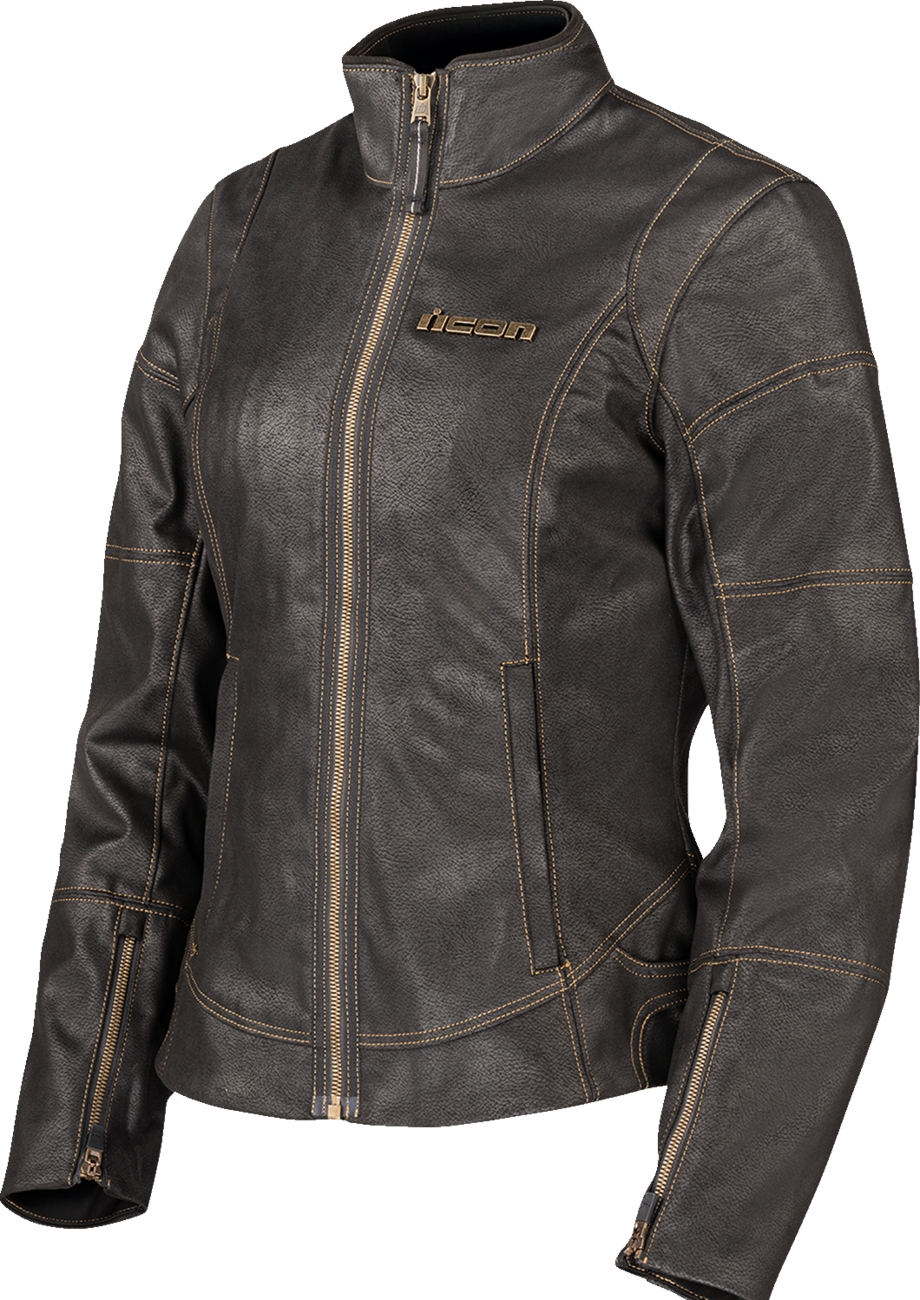 Icon Women's Tuscadero3™ Jacket - Black