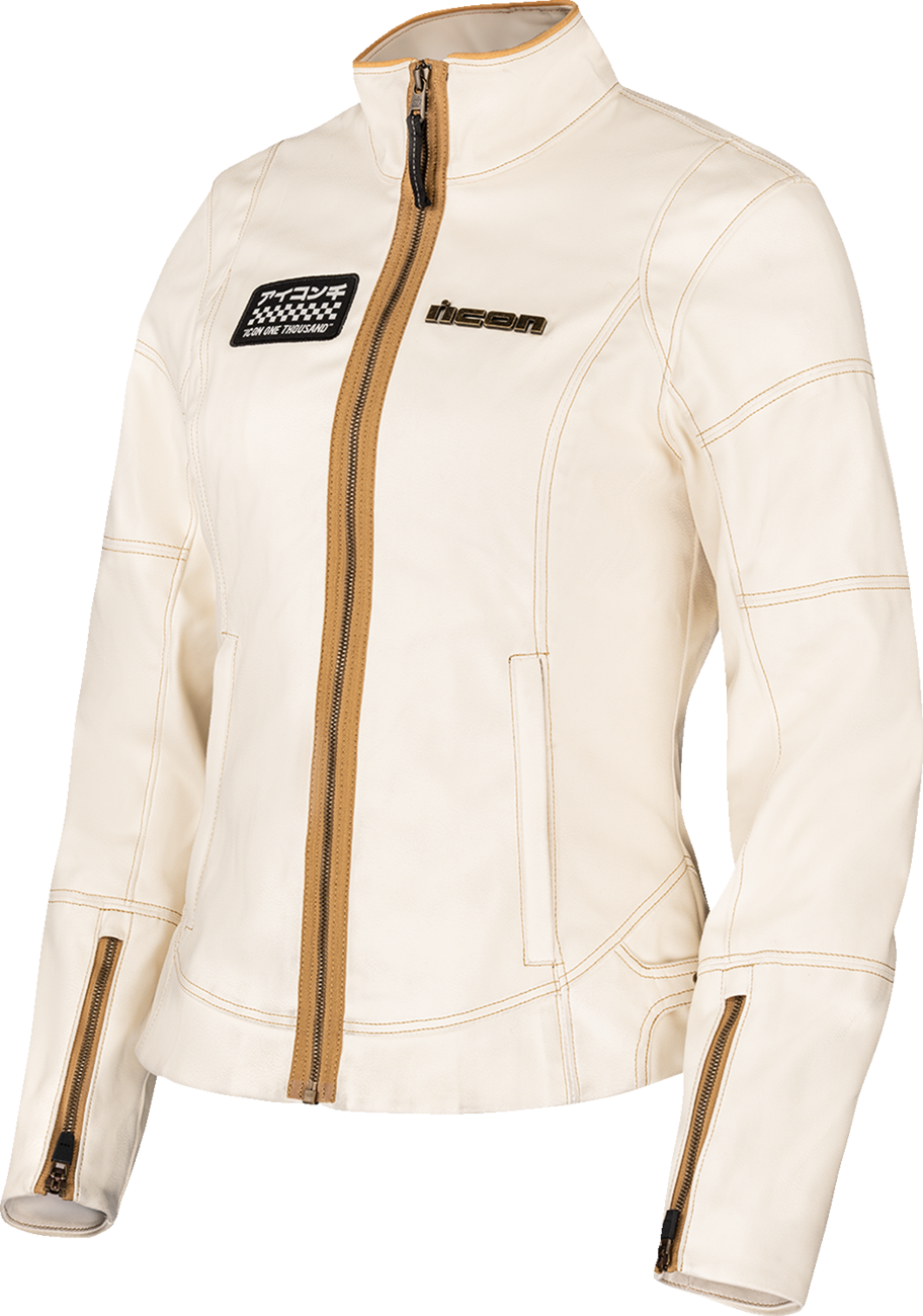 Icon Women's Tuscadero3™ Jacket - White