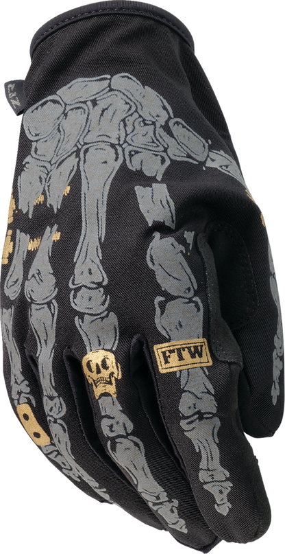 Z1R Reflective Gloves - Black/Silver