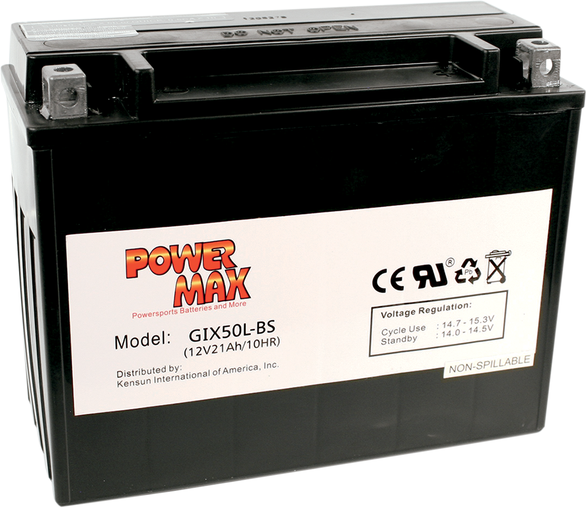 POWER MAX Battery - YTX4L-BS GT4L-BS