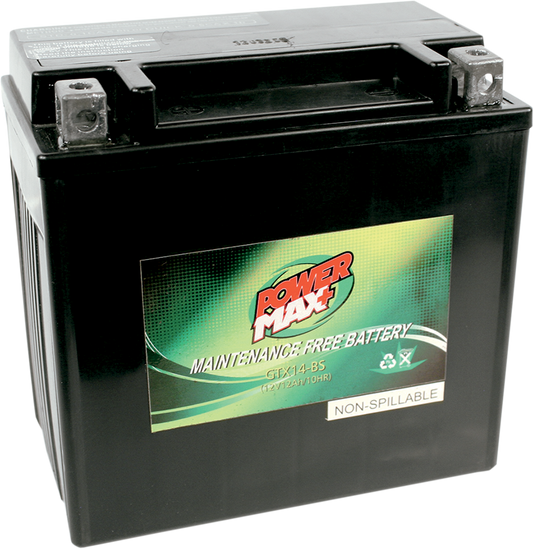 POWER MAX Battery - YTX14-BS GTX14-BS