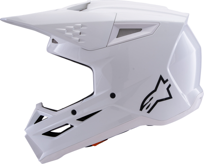 Alpinestars SM3 Helmet - Solid - Gloss White