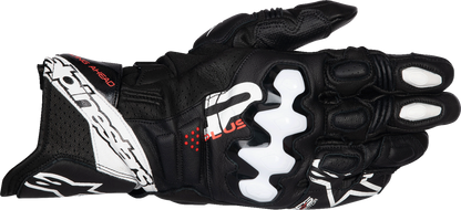 Alpinestars GP Plus R V3 Leather Gloves - Black/White