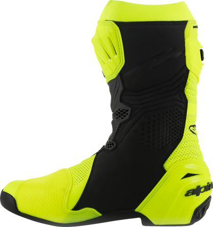 Alpinestars Supertech R Vented Boots - Fluorescent Yellow/Black