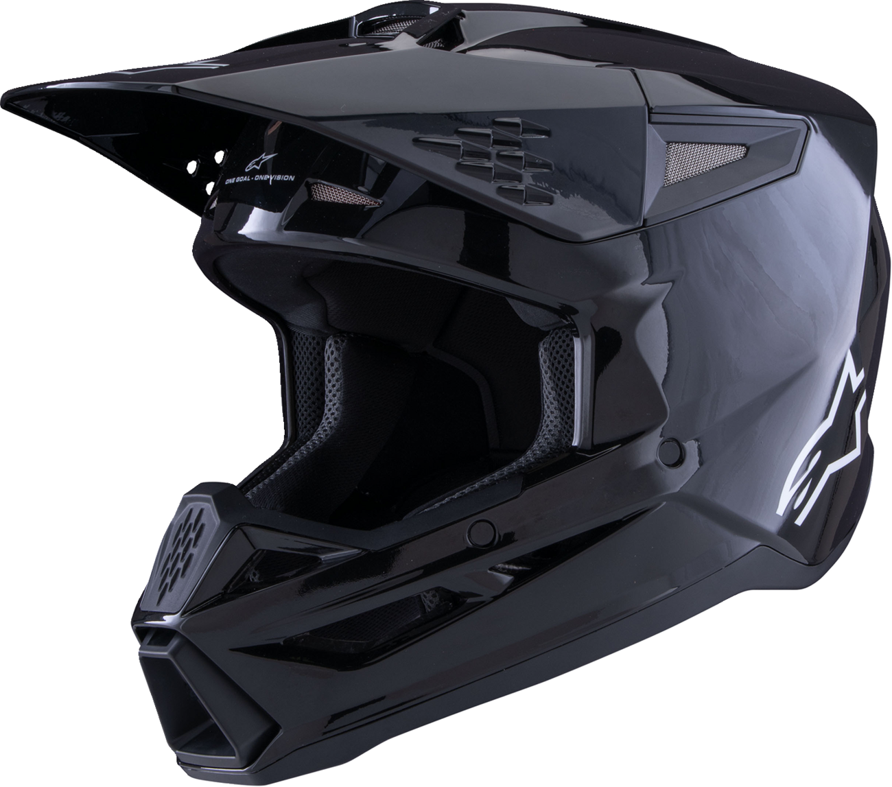 ALPINESTARS SM3 Helmet - Solid - Gloss Black - Small 8300326-1180-S