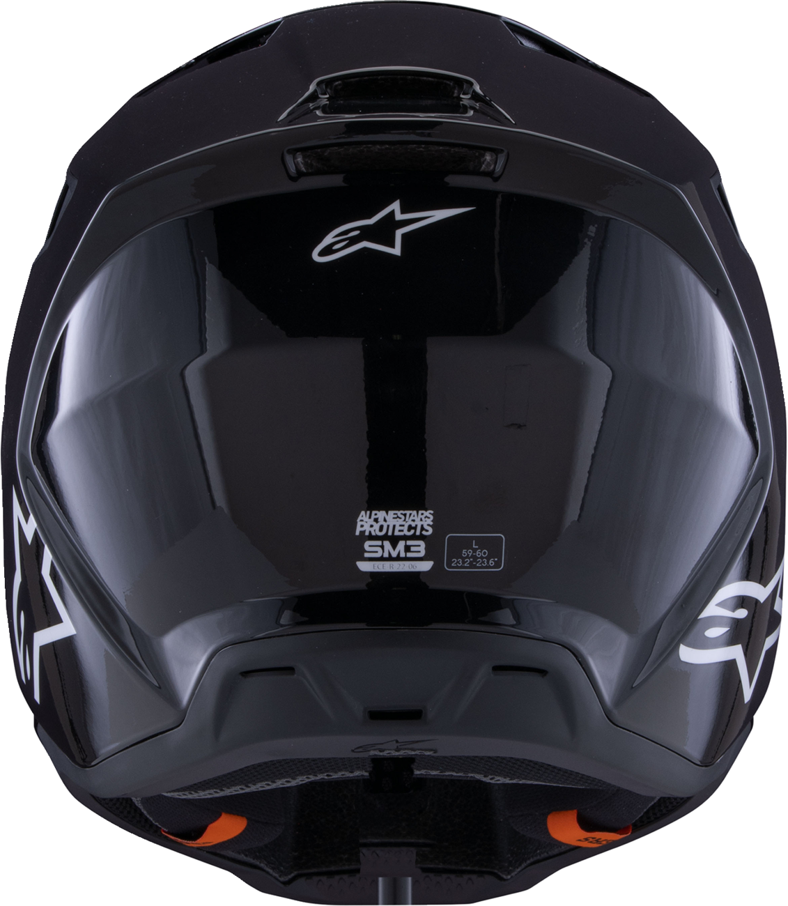 ALPINESTARS SM3 Helmet - Solid - Gloss Black - XS 8300326-1180-XS