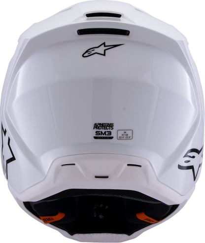Alpinestars SM3 Helmet - Solid - Gloss White