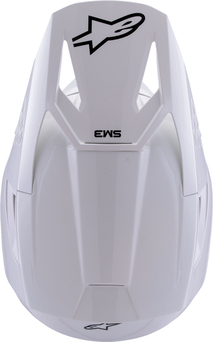 Alpinestars SM3 Helmet - Solid - Gloss White