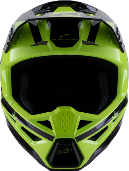 Alpinestars SM3 Helmet - Heat - Gloss Yellow Fluo/Black