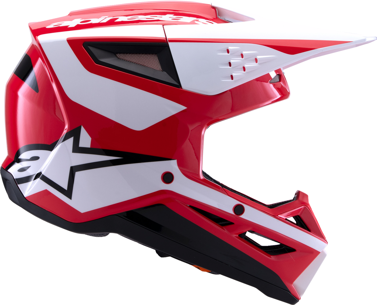 ALPINESTARS SM3 Helmet - Heat - Gloss Red/White/Black - XL 8301026-3126-XL