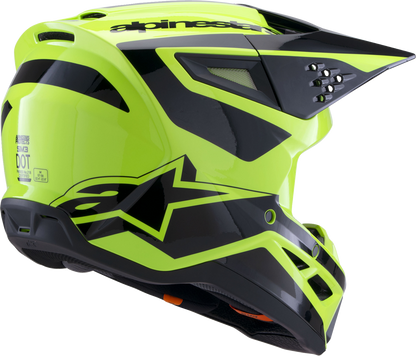 Alpinestars SM3 Helmet - Heat - Gloss Yellow Fluo/Black