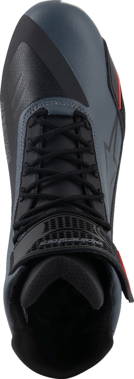 Alpinestars Faster-4 Shoes - Black/Gray/Red