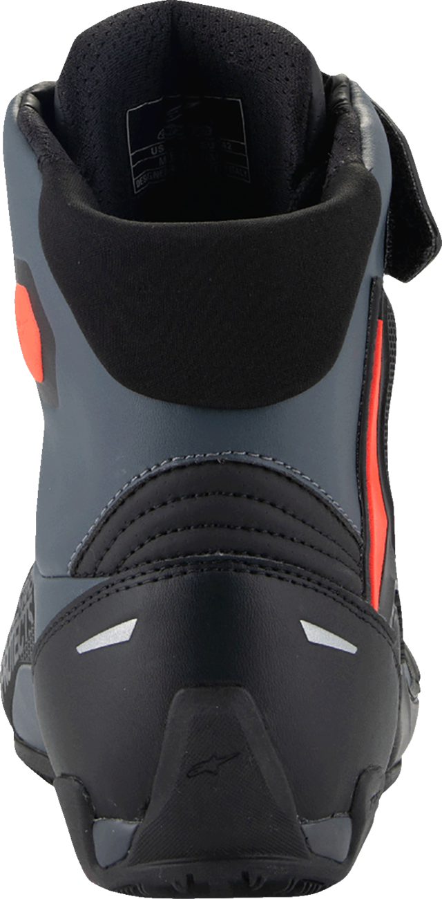 Alpinestars Faster-4 Shoes - Black/Gray/Red