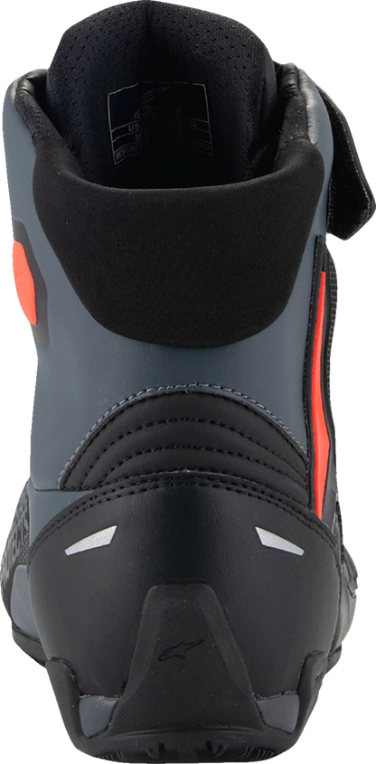 Alpinestars Faster-4 Shoes - Black/Gray/Red