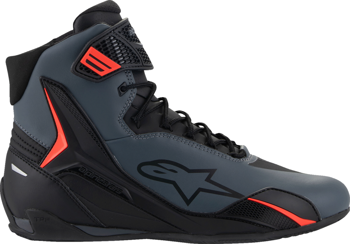 Alpinestars Faster-4 Shoes - Black/Gray/Red
