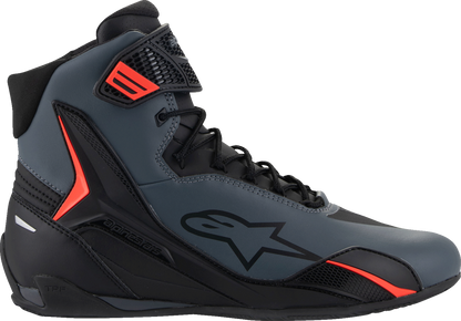 Alpinestars Faster-4 Shoes - Black/Gray/Red