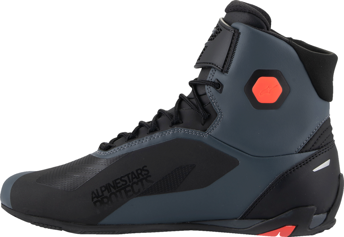 Alpinestars Faster-4 Shoes - Black/Gray/Red