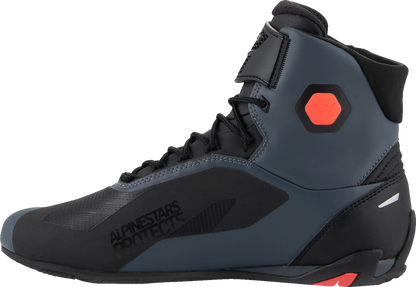 Alpinestars Faster-4 Shoes - Black/Gray/Red