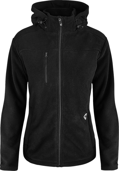 Gerbing Heated Clothing Women's 7V Thermite Fleece Heated Jacket 2.0 - Black