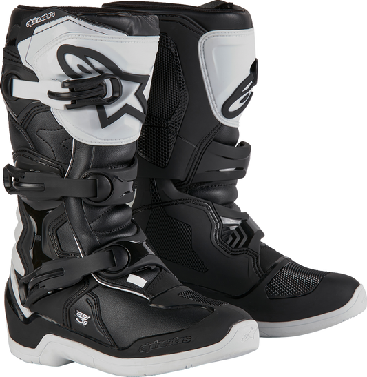 Alpinestars Youth Tech 3S Boots - Black/White