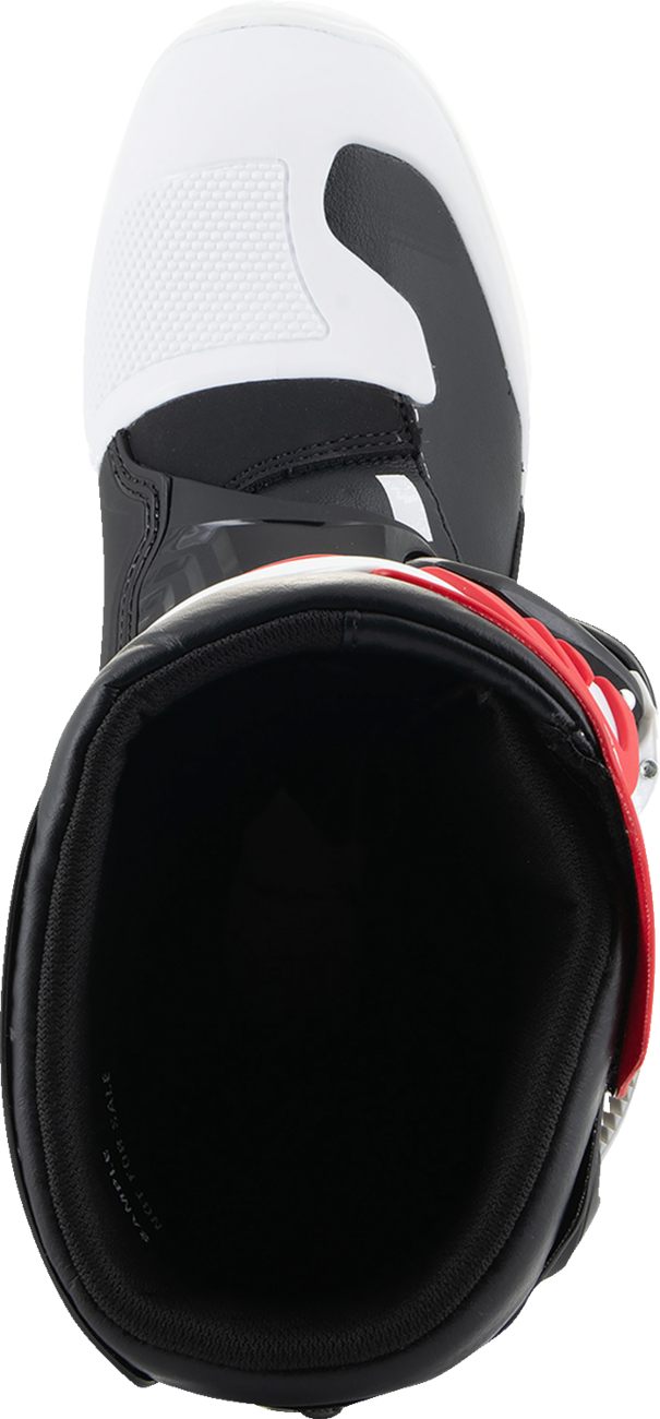 Alpinestars Youth Tech 3S Boots - White/Black/Red