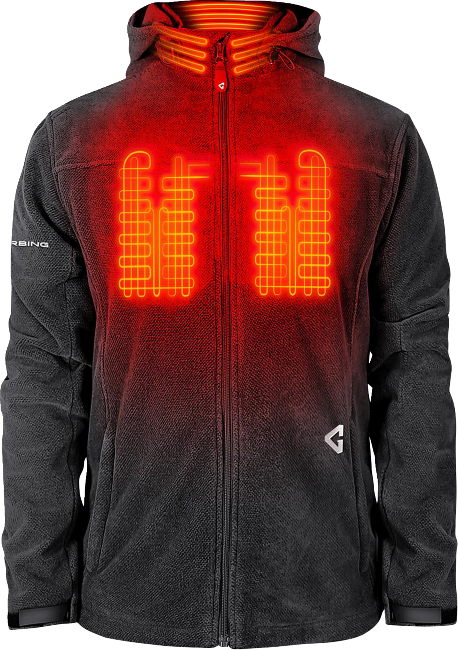 Gerbing Heated Clothing 7V Thermite Fleece Heated Jacket 2.0 - Gray