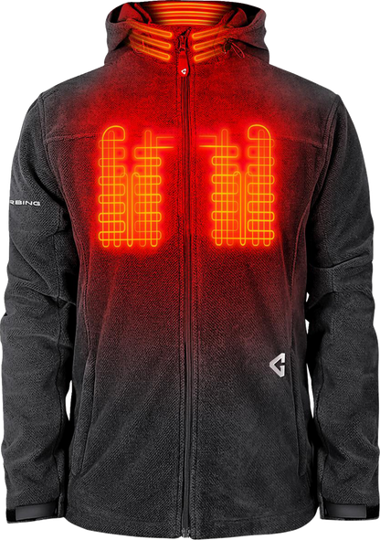Gerbing Heated Clothing 7V Thermite Fleece Heated Jacket 2.0 - Gray