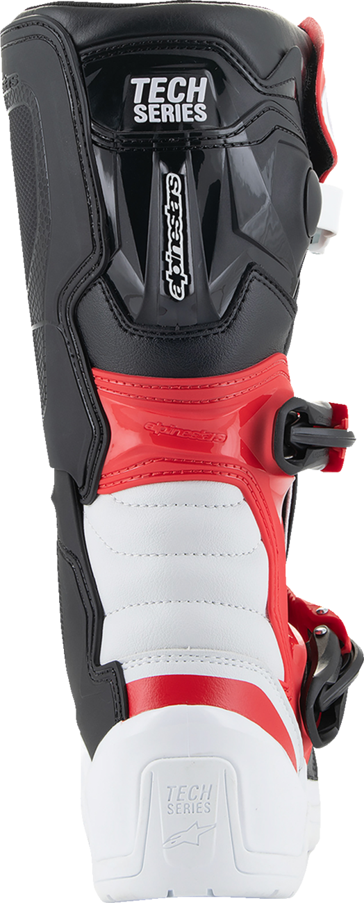 Alpinestars Youth Tech 3S Boots - White/Black/Red