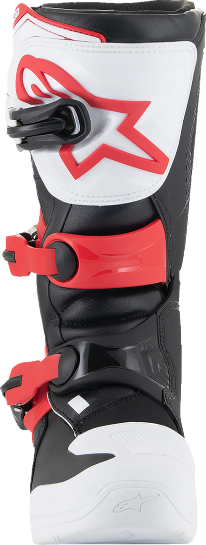 Alpinestars Youth Tech 3S Boots - White/Black/Red