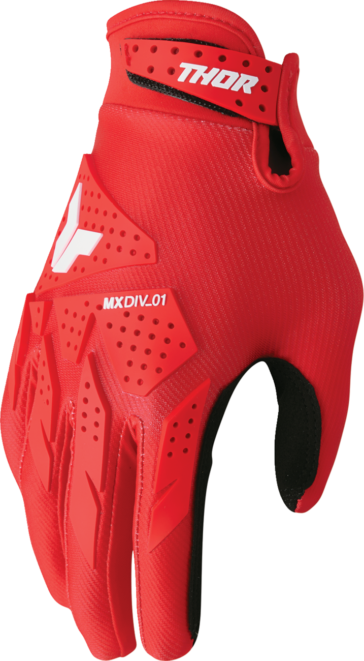 Thor Launchmode XP Gloves - Red