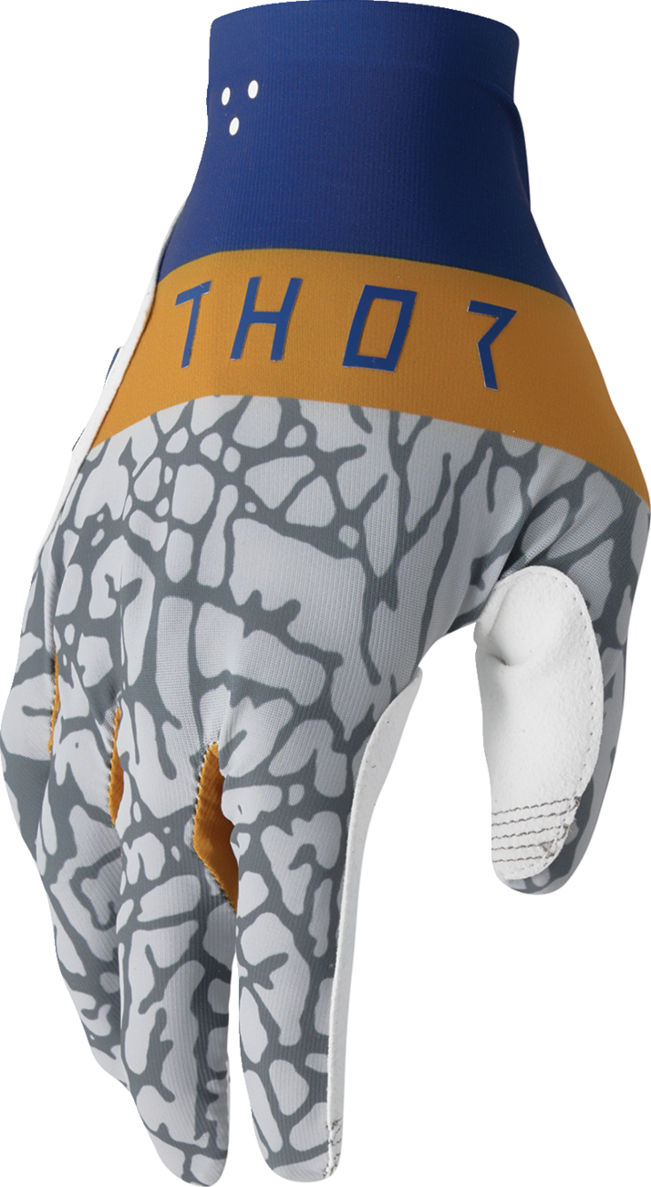 Thor Sportmode Bravo Gloves - Navy/Copper