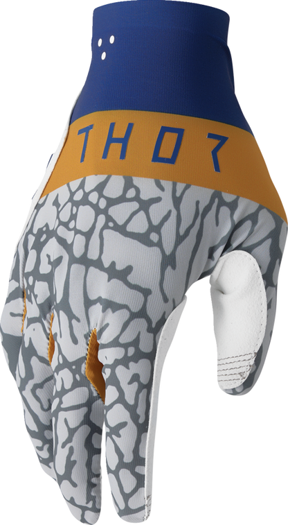 Thor Sportmode Bravo Gloves - Navy/Copper