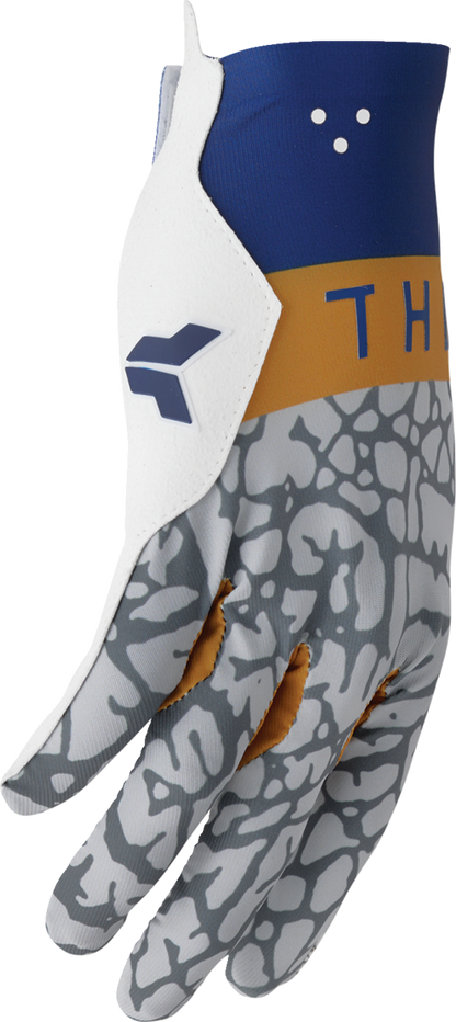 Thor Sportmode Bravo Gloves - Navy/Copper