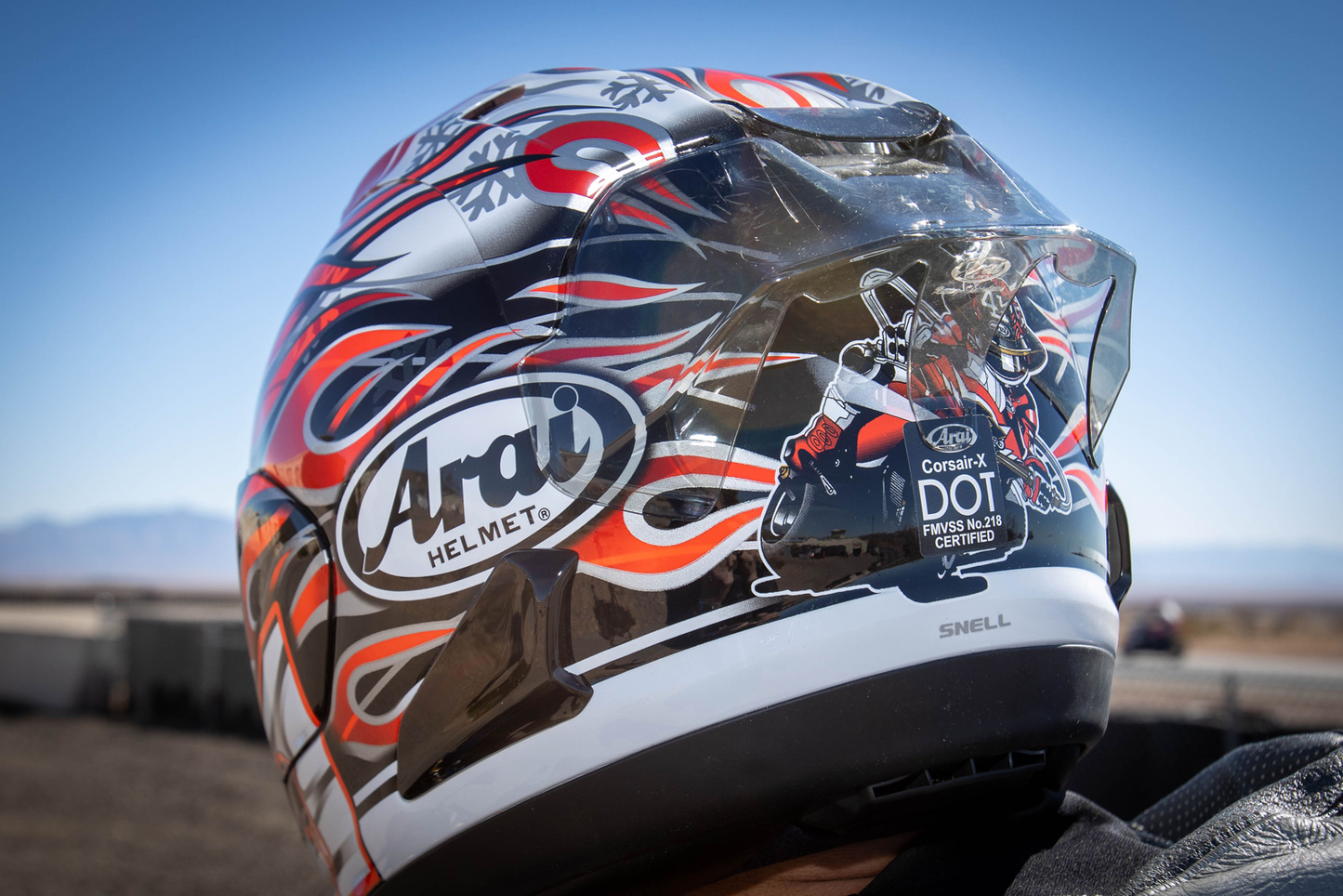 ARAI HELMETS Corsair-X Helmet - Haga GP - Large 0101-17614