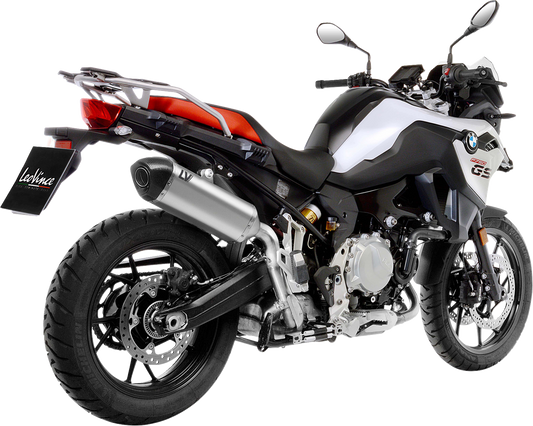 LEOVINCE LV-14 Black Edition Slip-On Muffler - BMW F 750/900 GS 15610BU
