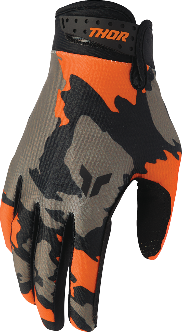 Thor Launchmode Hunter Gloves - Orange/Black