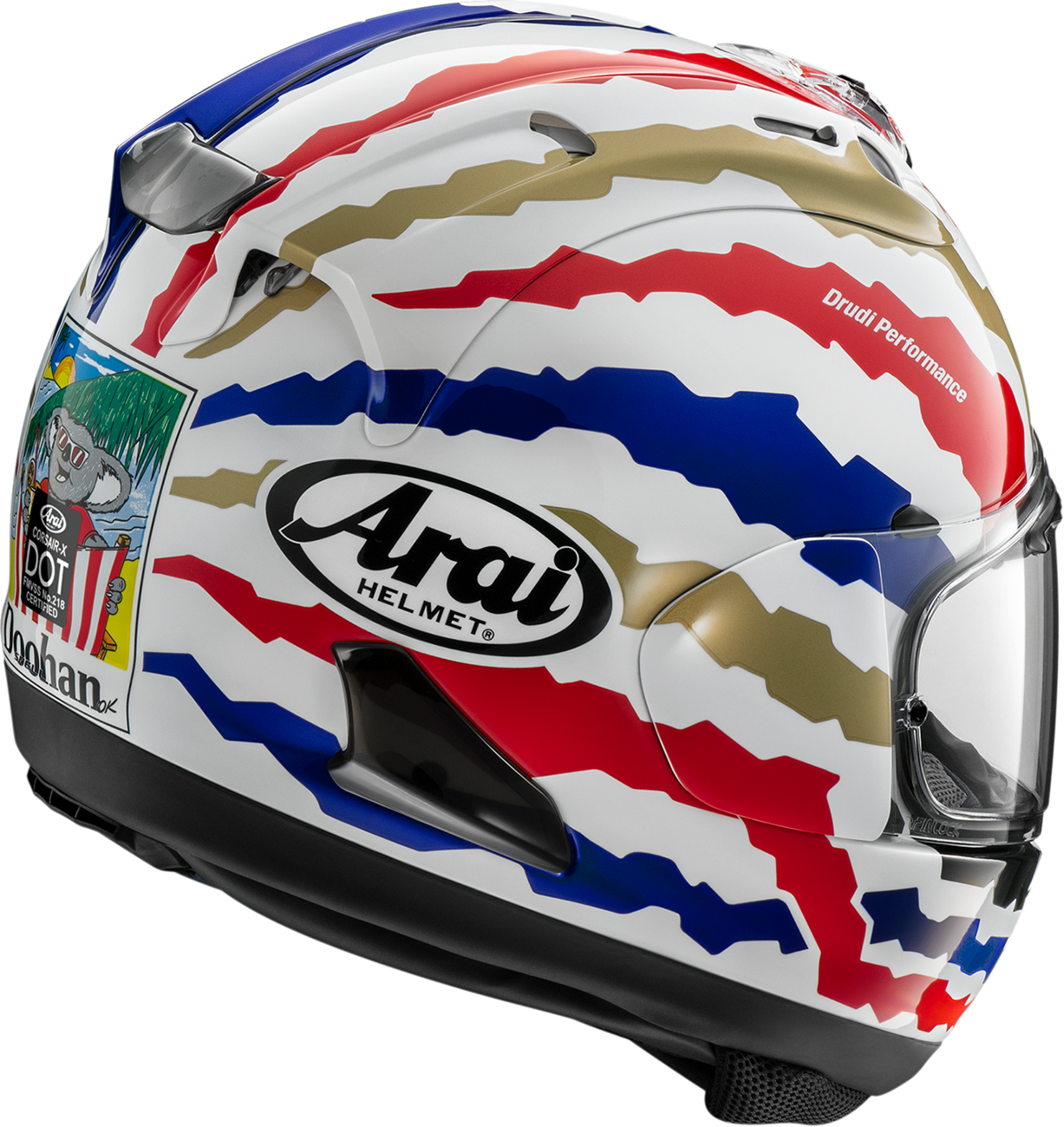 ARAI HELMETS Corsair-X Helmet - Doohan Restyle - Large 0101-18545