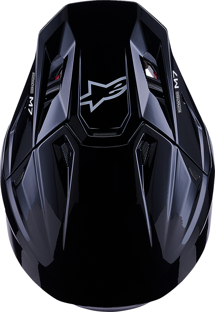 ALPINESTARS SM7 Helmet - Solid - Gloss Black - Small 8301426-1180-S