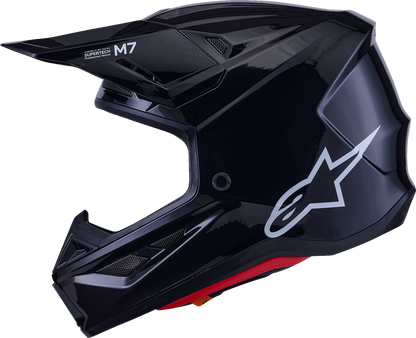 Alpinestars SM7 Helmet - Solid - Gloss Black