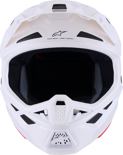 Alpinestars SM7 Helmet - Solid - Gloss White