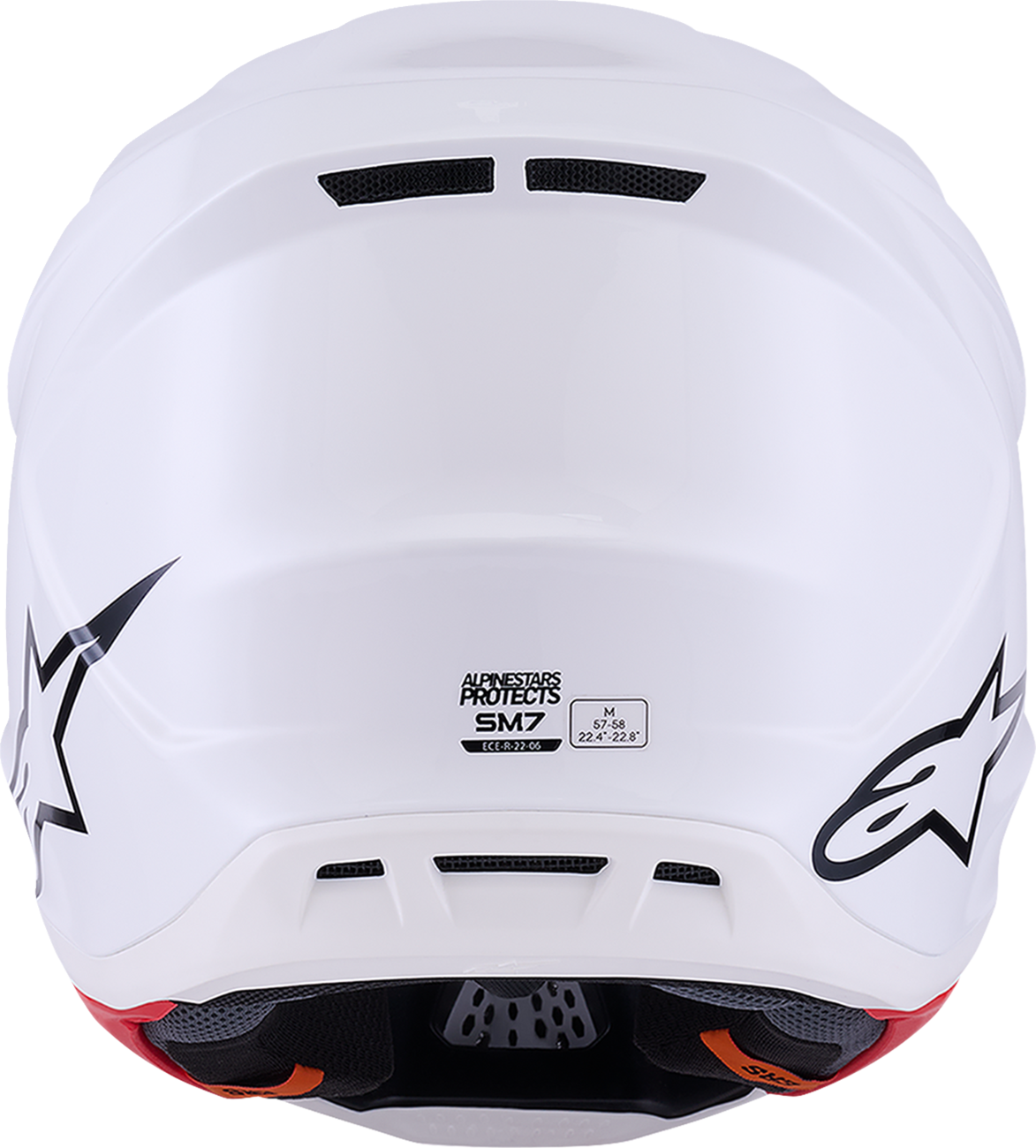 ALPINESTARS SM7 Helmet - Solid - Gloss White - Small 8301426-2180-S