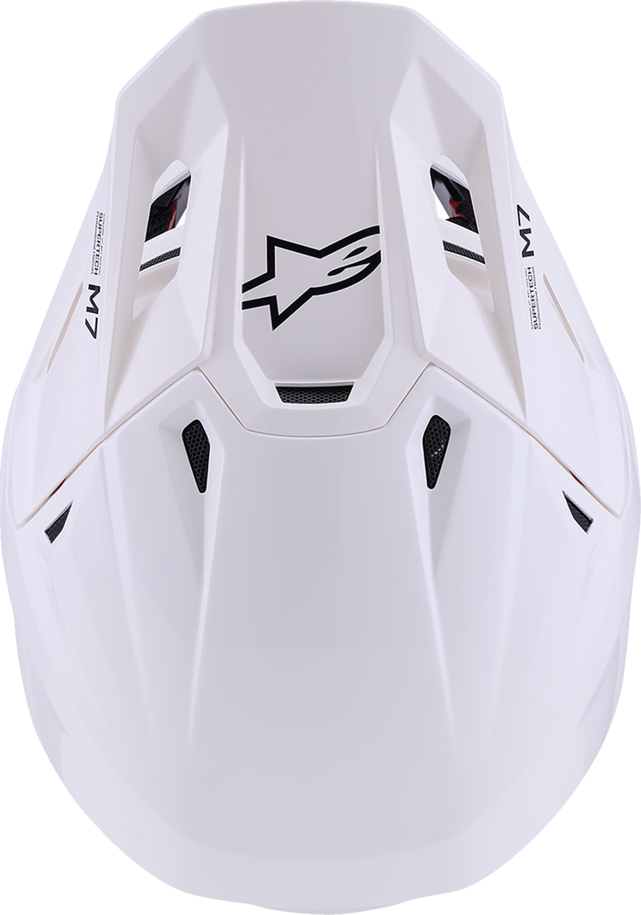 ALPINESTARS SM7 Helmet - Solid - Gloss White - Small 8301426-2180-S