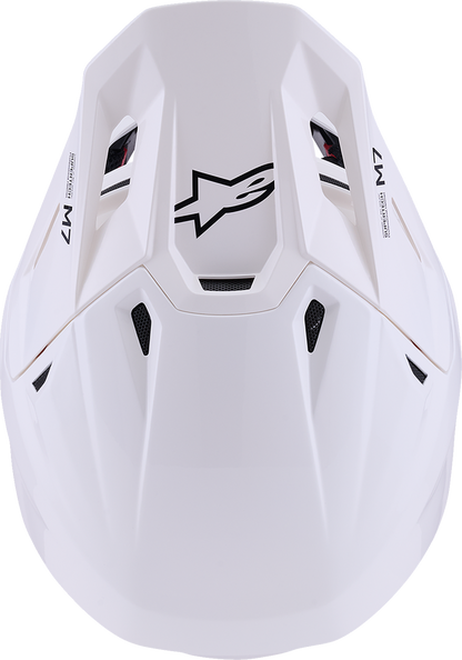 Alpinestars SM7 Helmet - Solid - Gloss White